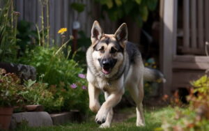 German Shepherd Silver Sable