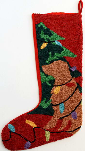 Golden Retriever Stocking