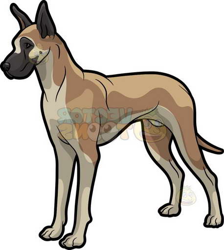 Great Dane Clipart