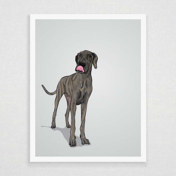 Great Dane Wall Art