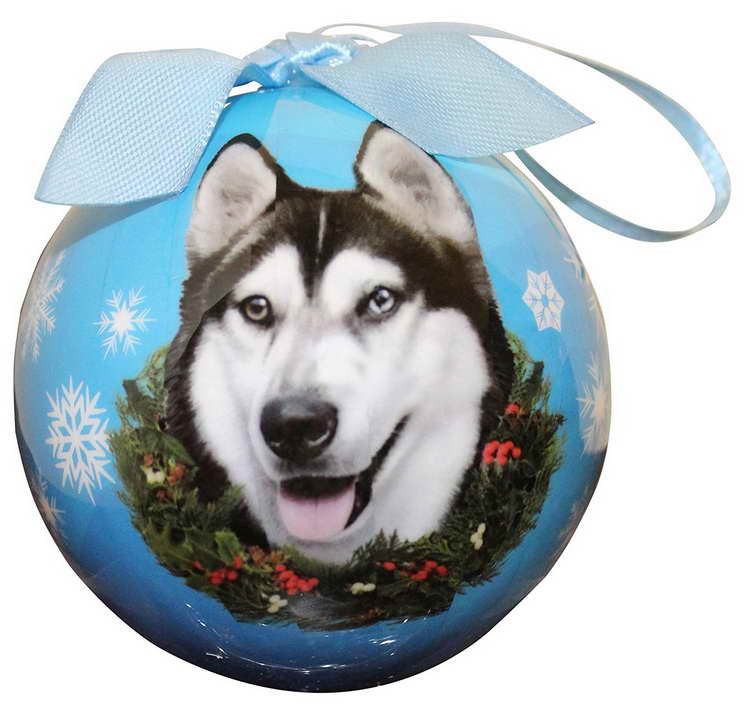 Husky Christmas Ornaments