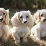 Long Haired English Cream Mini Dachshund Puppies
