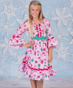 Jelly The Pug Christmas Dress