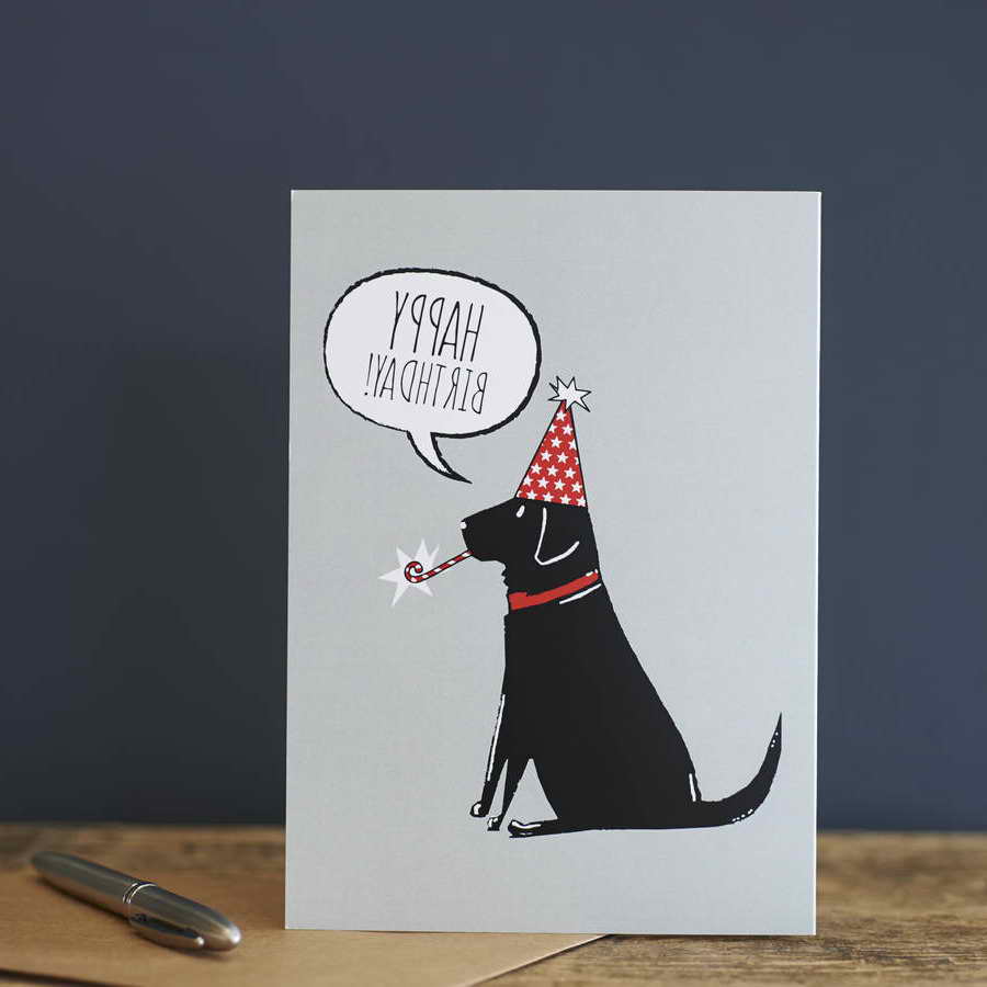 Labrador Birthday Card