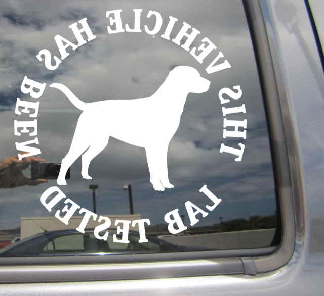 Labrador Retriever Stickers For Cars