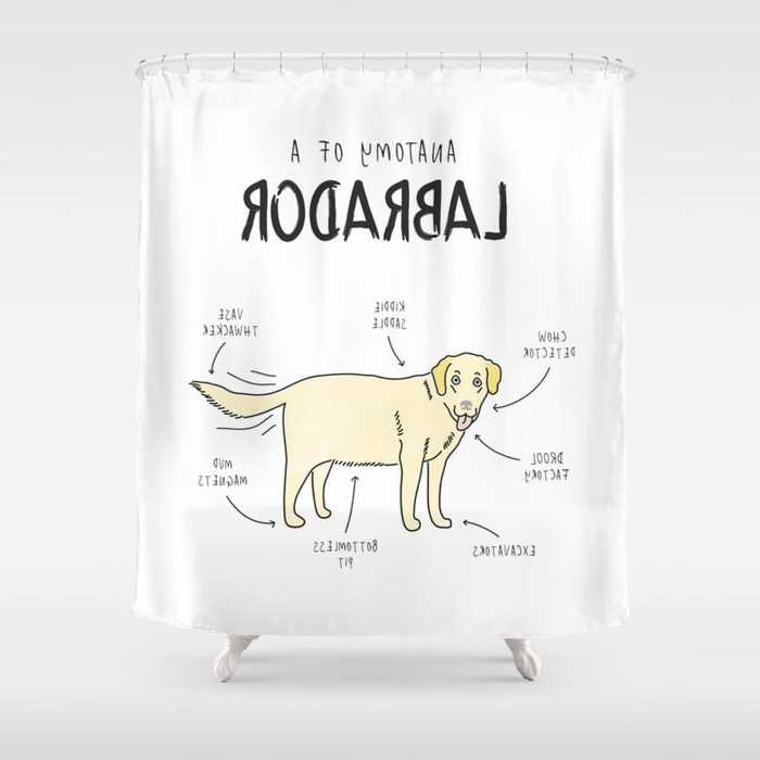 Labrador Shower Curtain