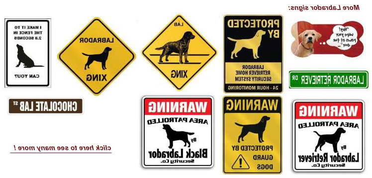 Labrador Signs