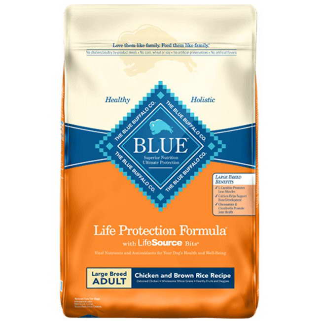 best dog food for a german shepherd puppy Blue Buffalo Life Protection