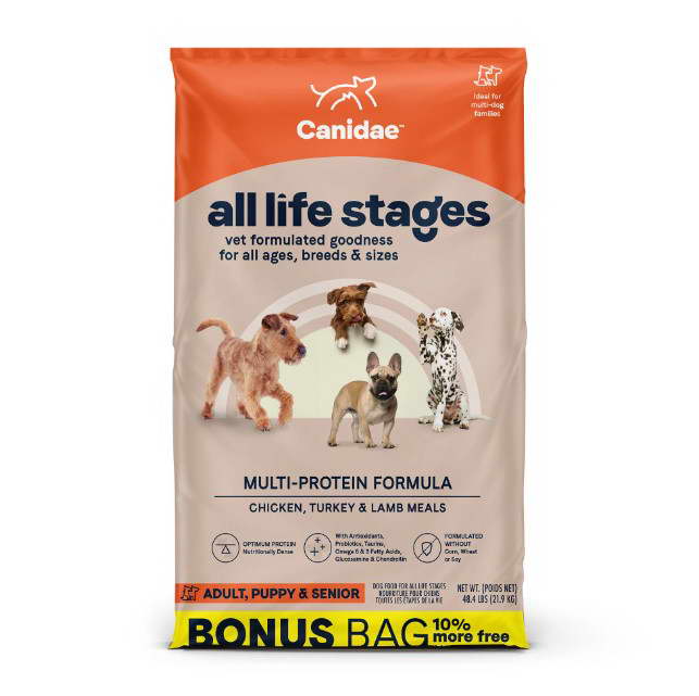 best dog food for a german shepherd puppy Canidae All Life Phase