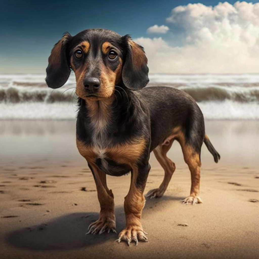 Dachshund Mix with Beagle