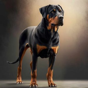 Doberman Rottweiler mix characteristics