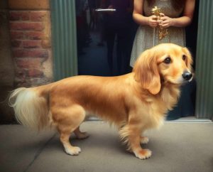 Golden Retriever Mix with Dachshunds Grooming