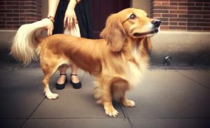 Golden Retriever Mix with Dachshunds Training