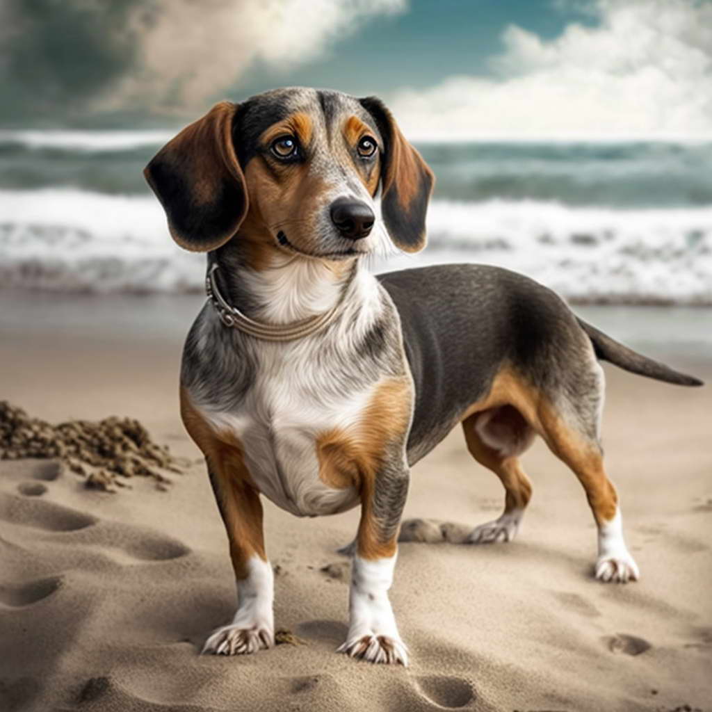 Physical characteristics of the Dachshund Mix with Beagle
