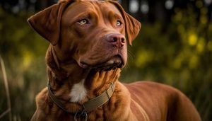 Red Golden Retriever Pitbull Mix