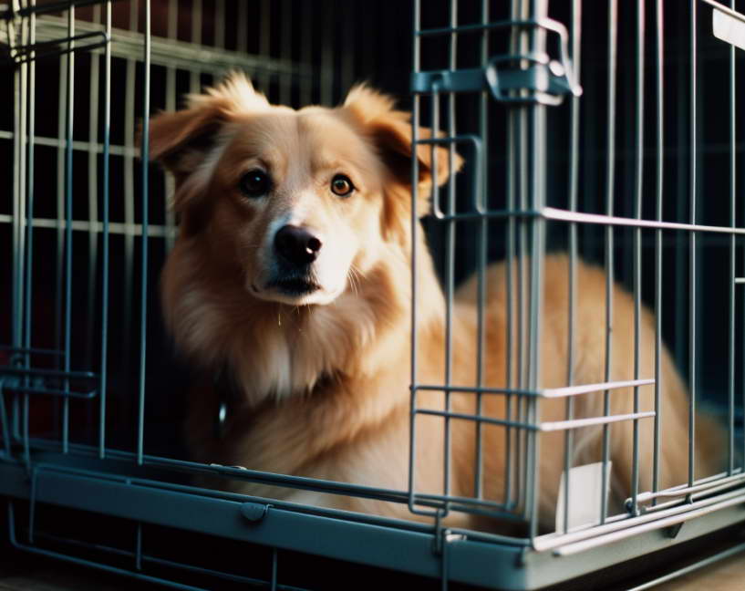 American Pitbull Terrier Crate Training