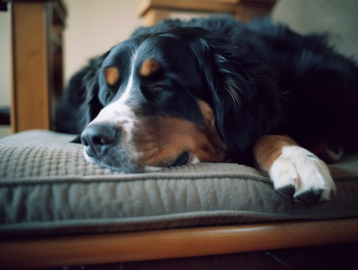Appropriate Bed for Your Bernese Mountain Dog Puppy