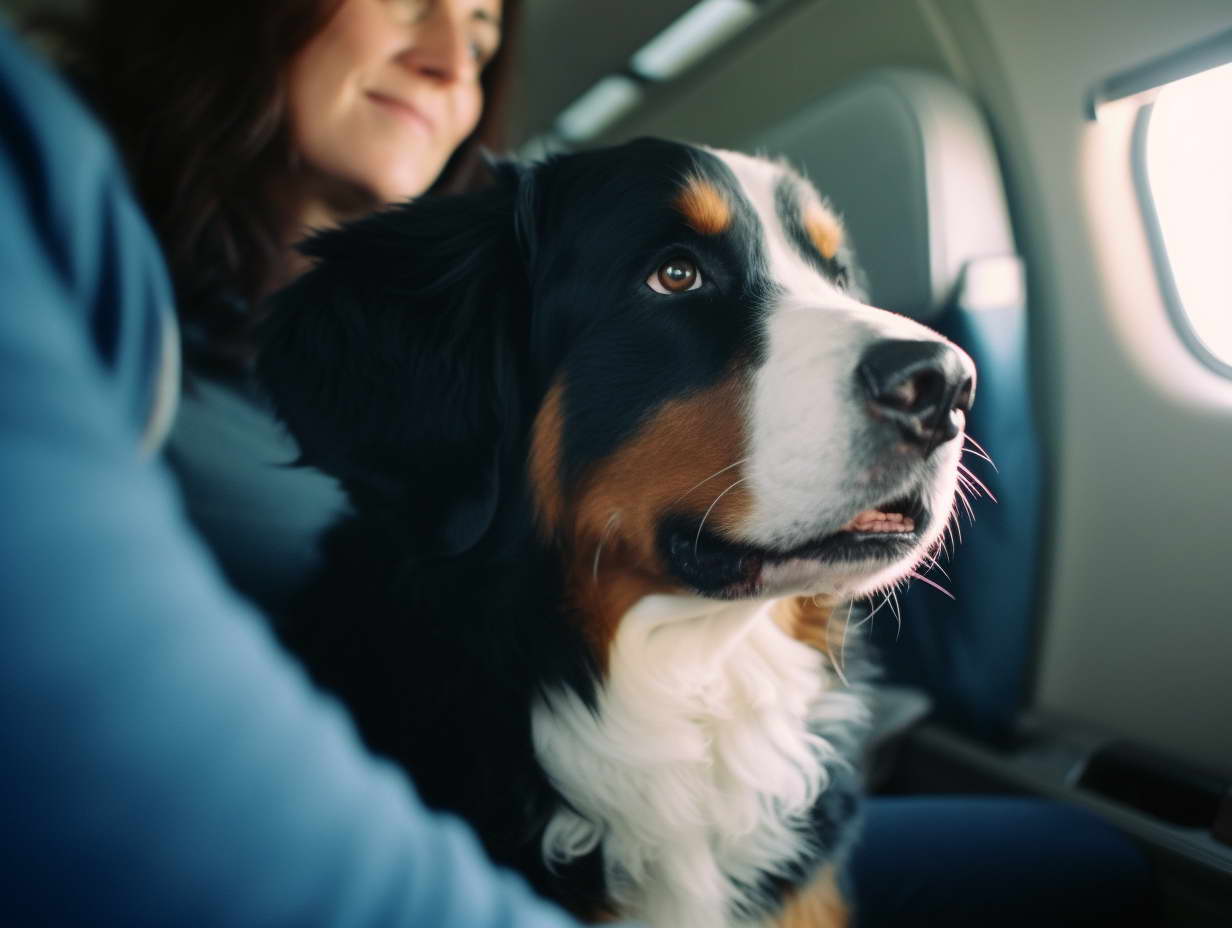 Bernese Mountain Dog Airplane Travel Tips