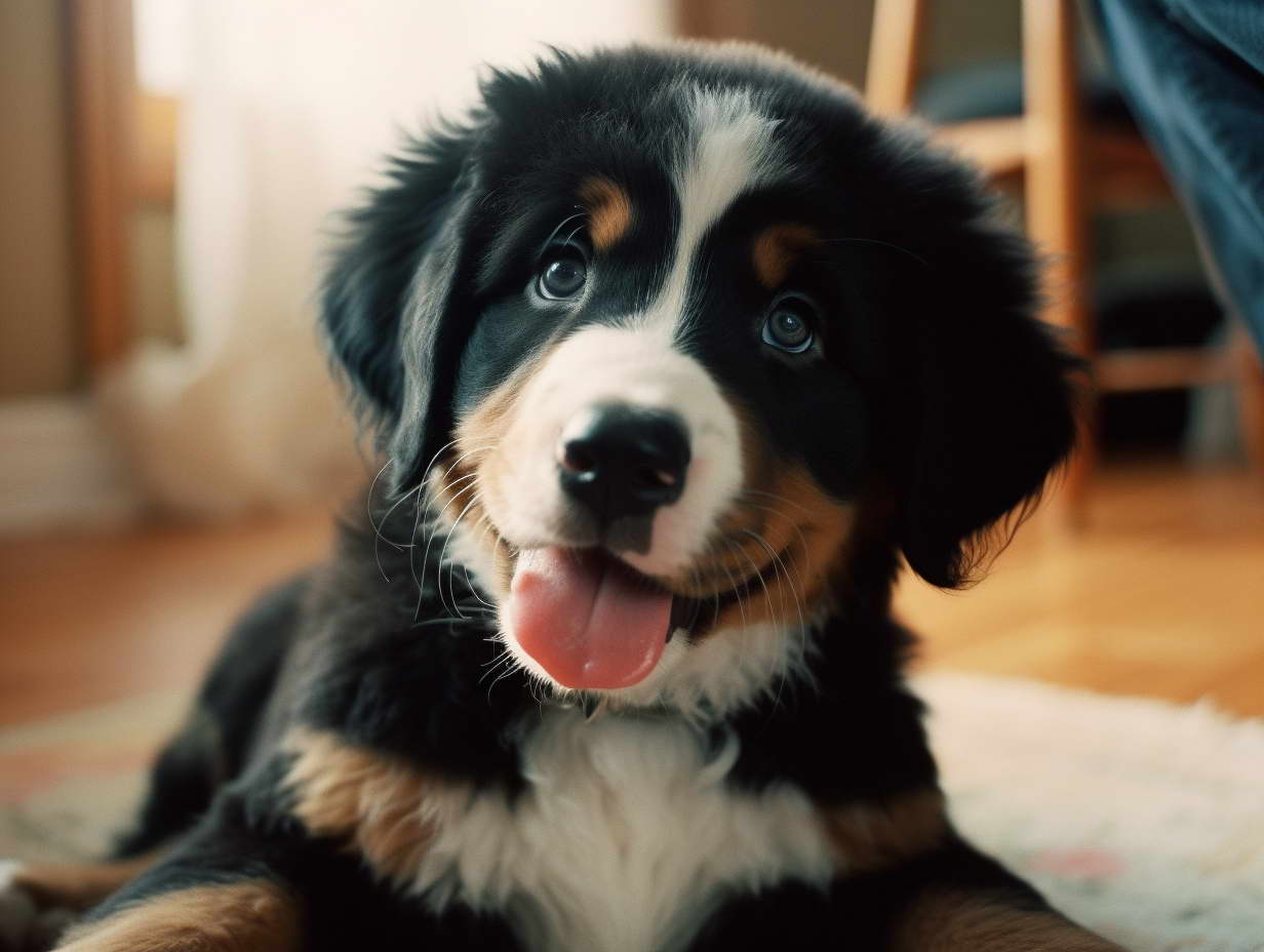 Bernese Mountain Dog Puppy