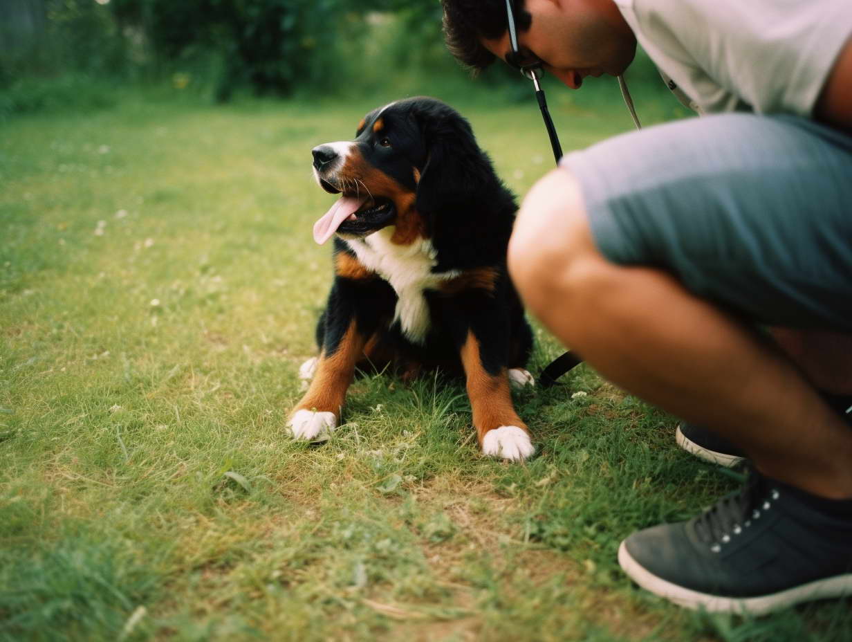 Characteristics of Bernese Mountain Dog Puppy