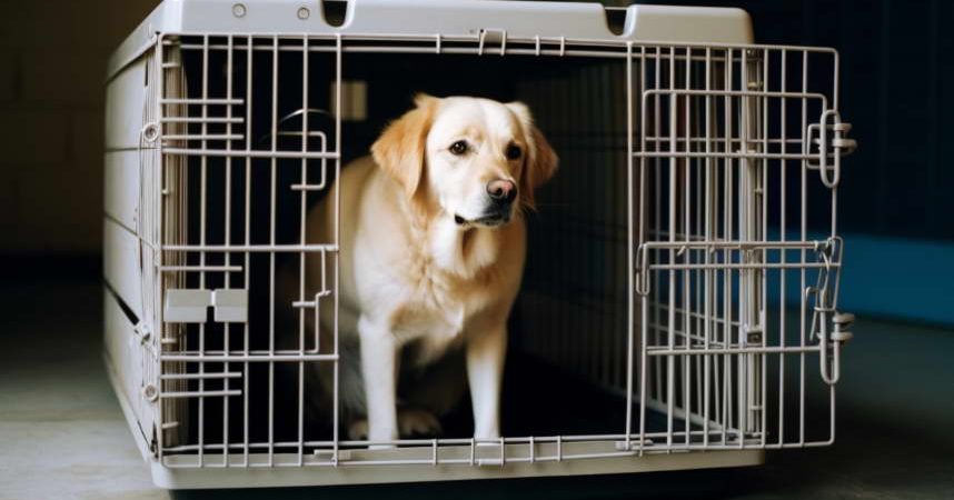 Crate Training Your Golden Retriever Pitbull Mix