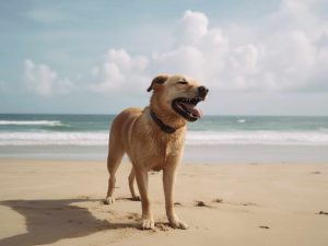 Golden Retriever Pitbull Mix Body Language