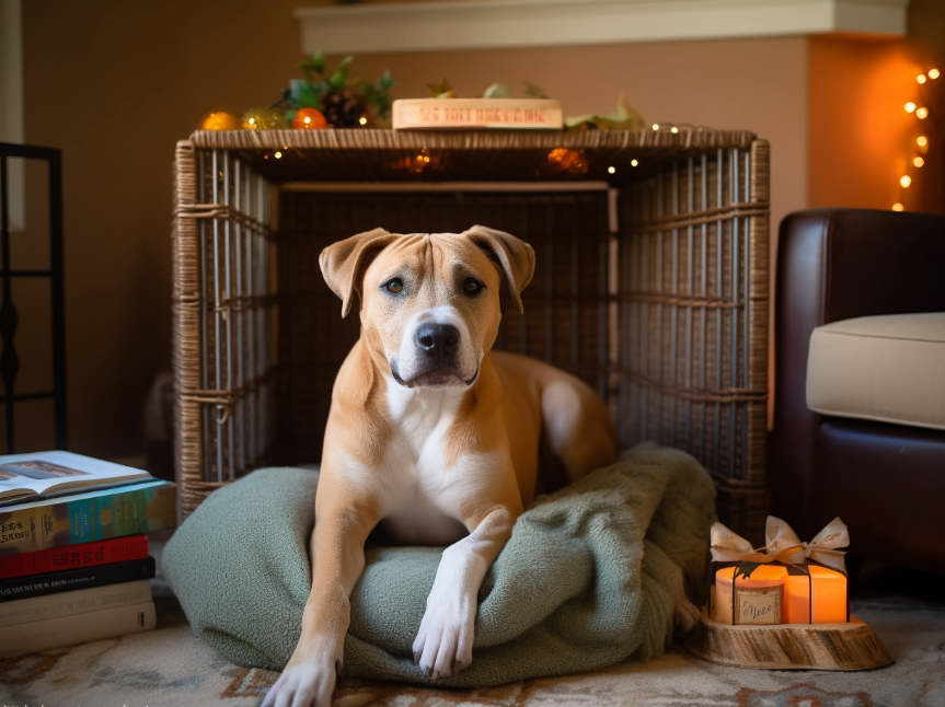 Golden Retriever Pitbull Mix Crate Training