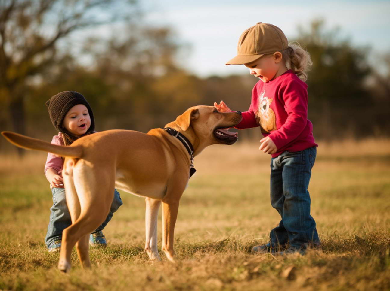 Golden Retriever Pitbull Mix Dangerous with Children