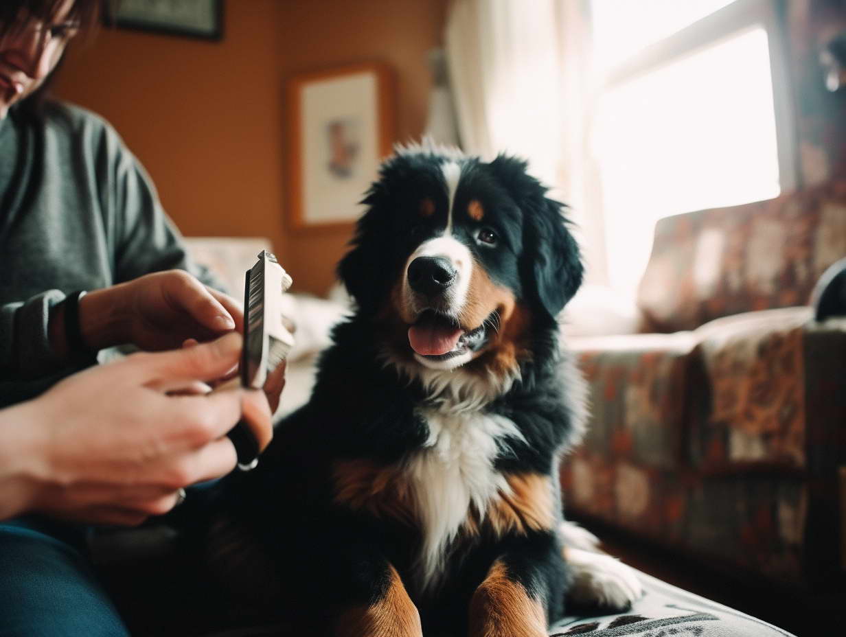 Grooming Your Bernese Mountain Dog Puppy