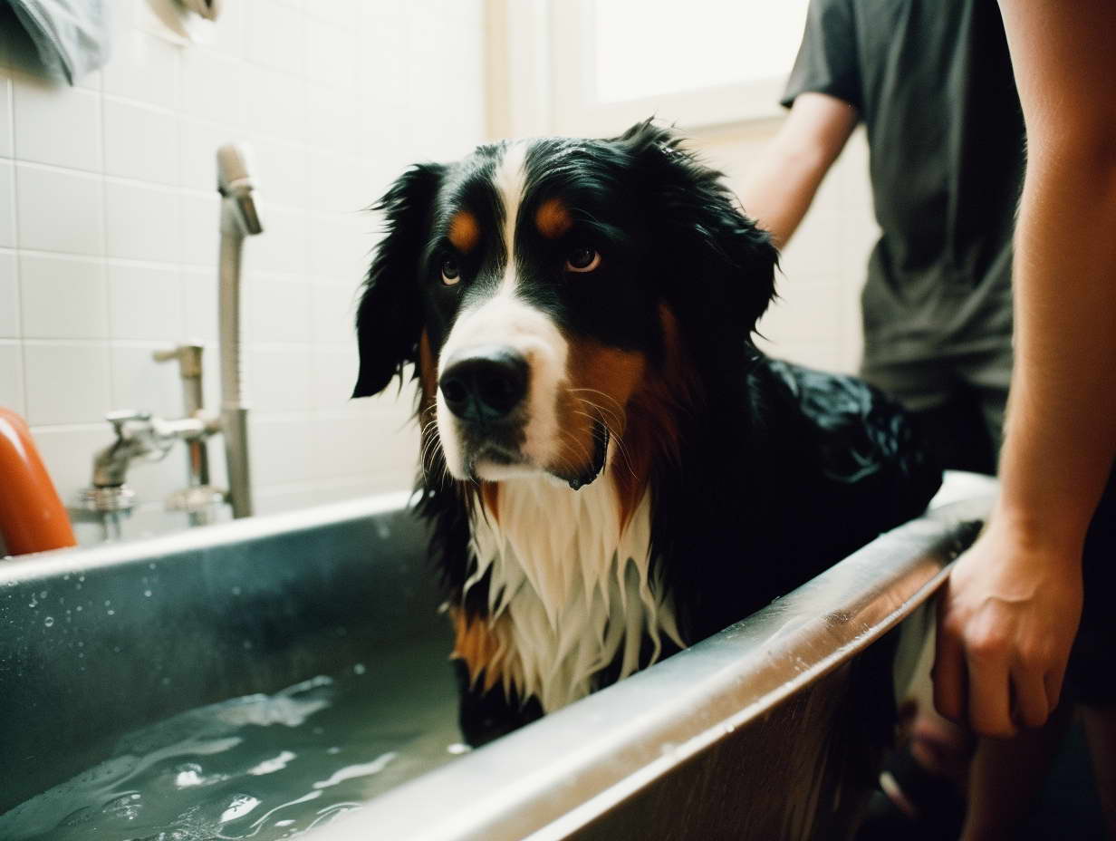 How Often Should a Bernese Mountain Dog Pup Get Bathed