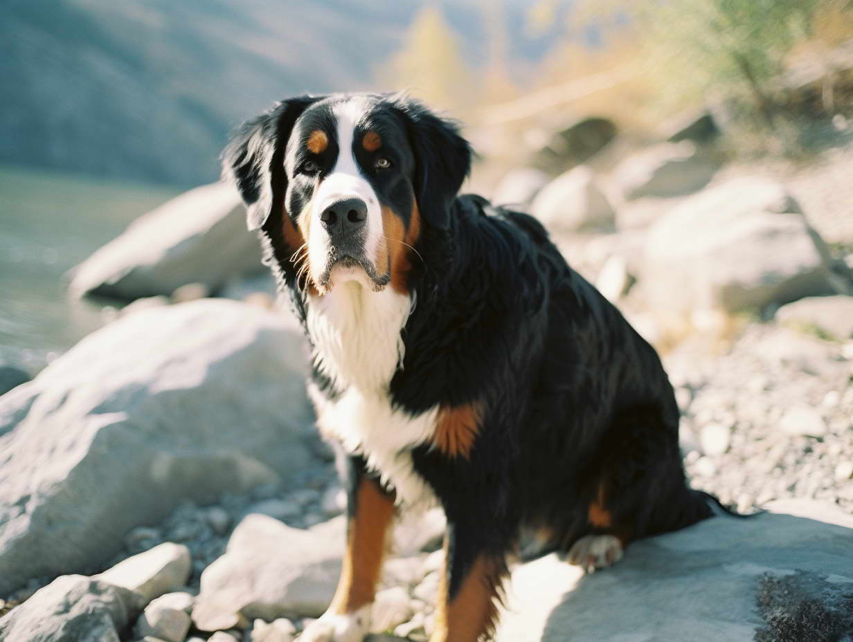 Physical Characteristics of Bernese Mountain Dog