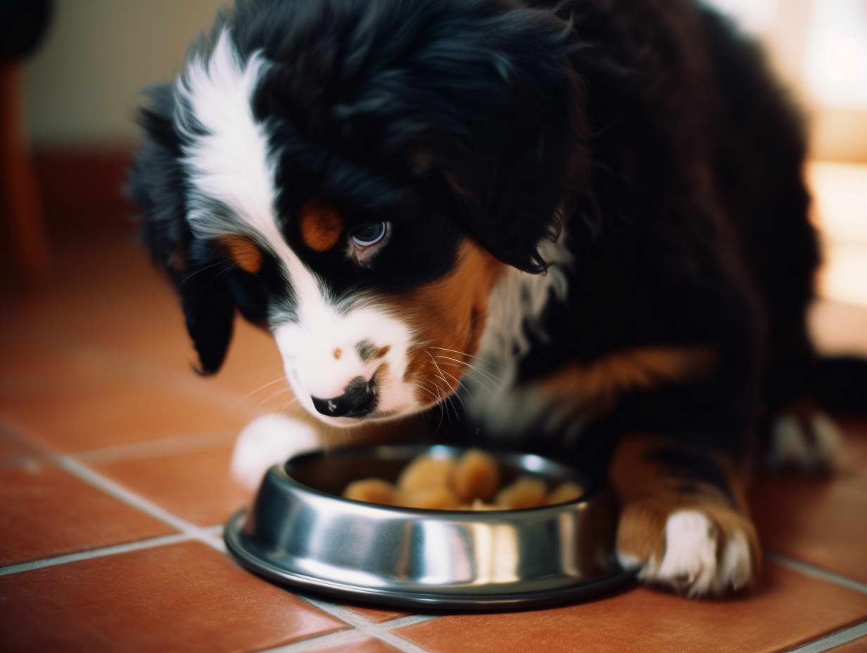 The Best Food for Your Bernese Mountain Dog Puppy