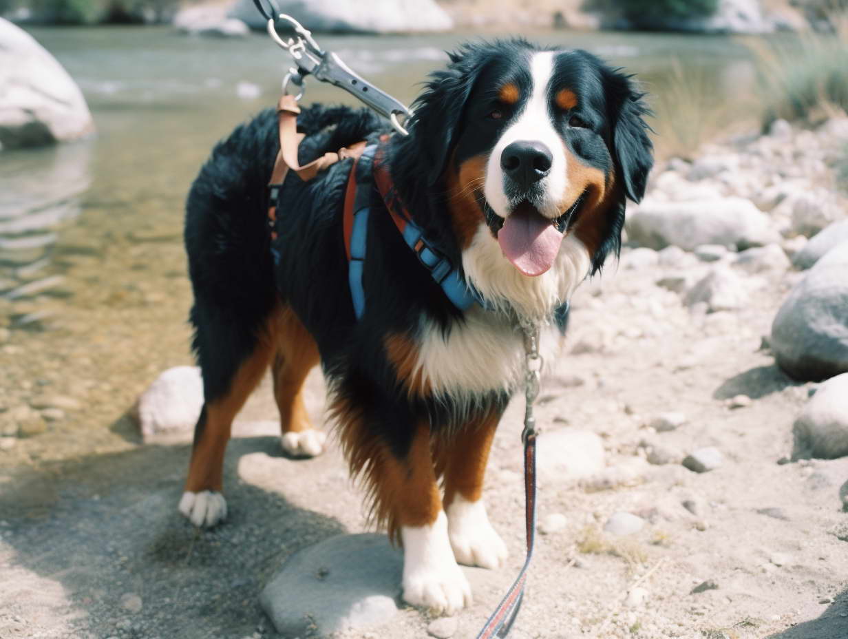 The Best Harnesses for Bernese Mountain Dog Puppies