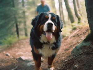 Tips for exercising Bernese Mountain Dogs.