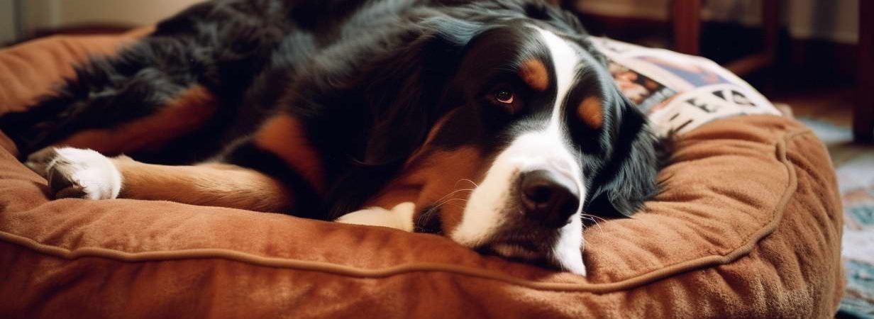 the Right Bed for Your Bernese Mountain Dog Puppy