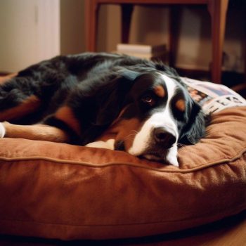 the Right Bed for Your Bernese Mountain Dog Puppy