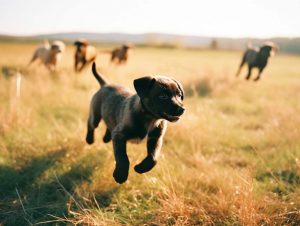 Characteristics of a Shepherd Lab Mix Puppy