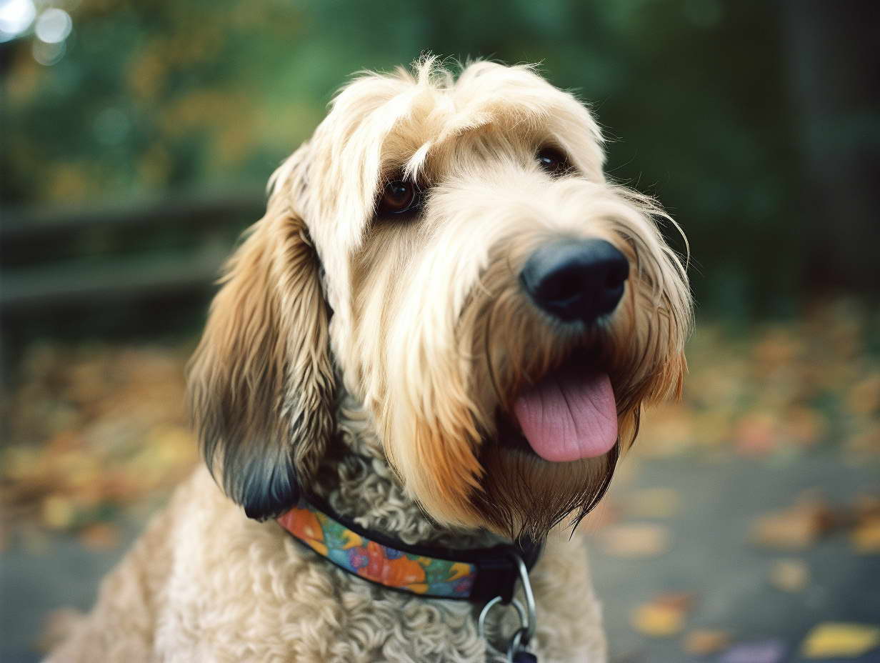 Otter Hound Puppies Collar