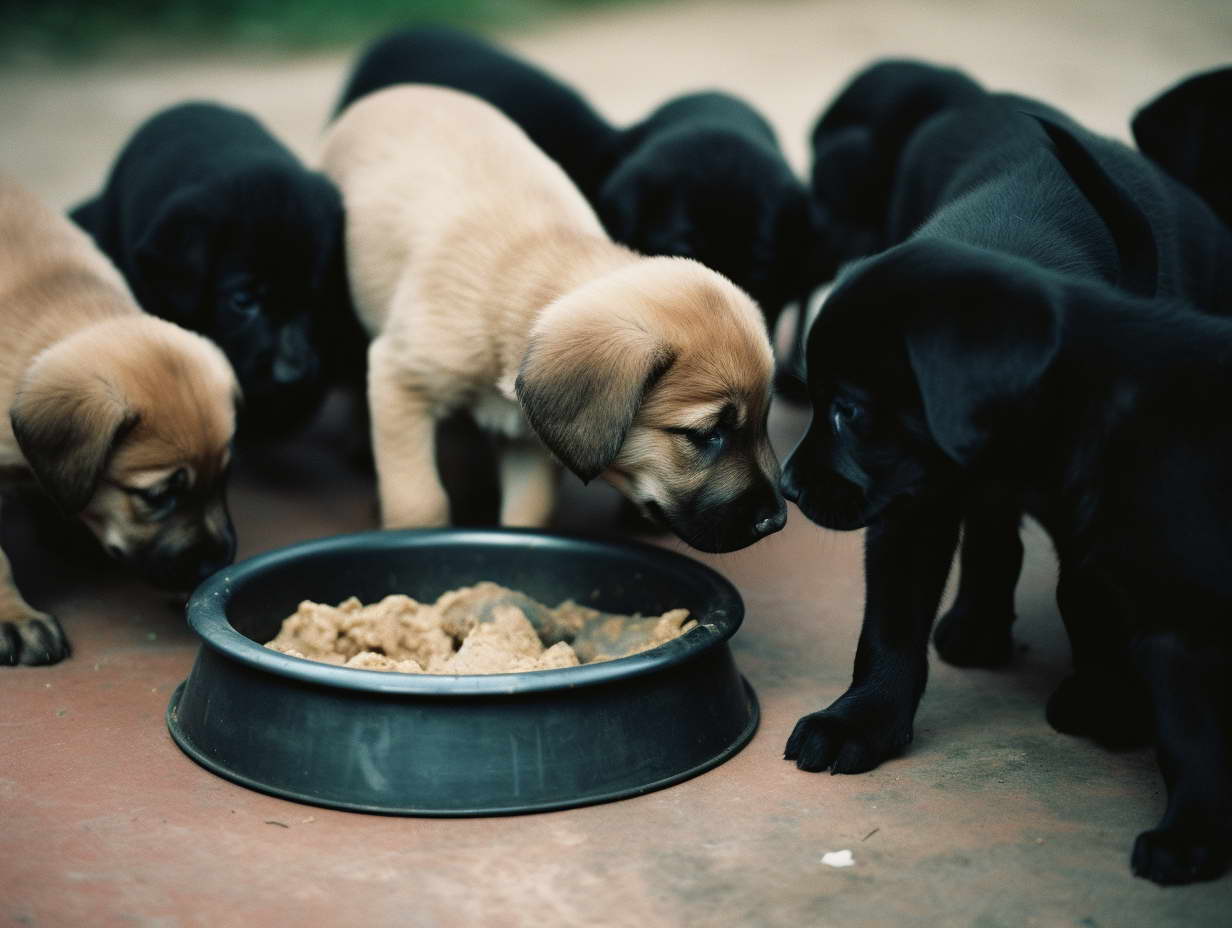 Shepherd Lab Mix Puppies Food and Diet
