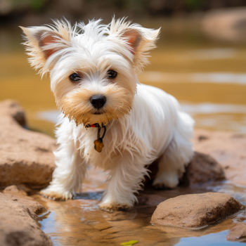 White Yorkie Puppy for Sale – The Perfect Addition to Your Family