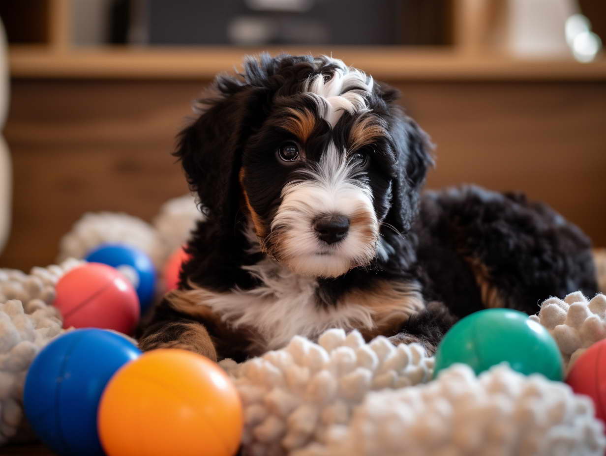 Bernedoodle Puppy For Sale Michigan