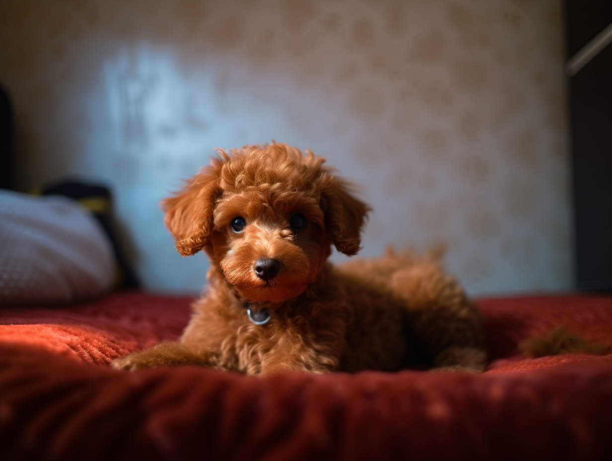 Red Toy Poodle Puppy For Sale