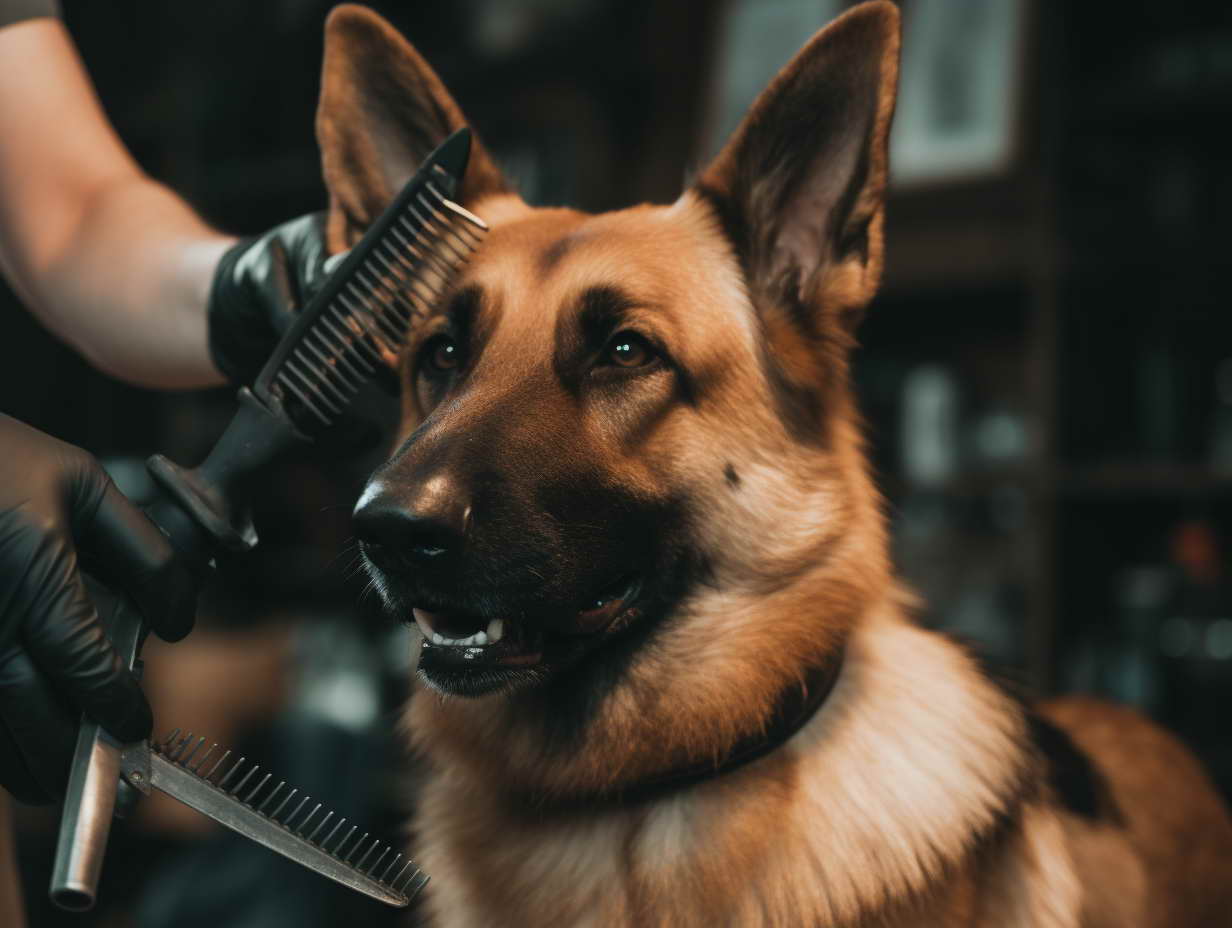 Grooming Techniques for Aggressive Dogs