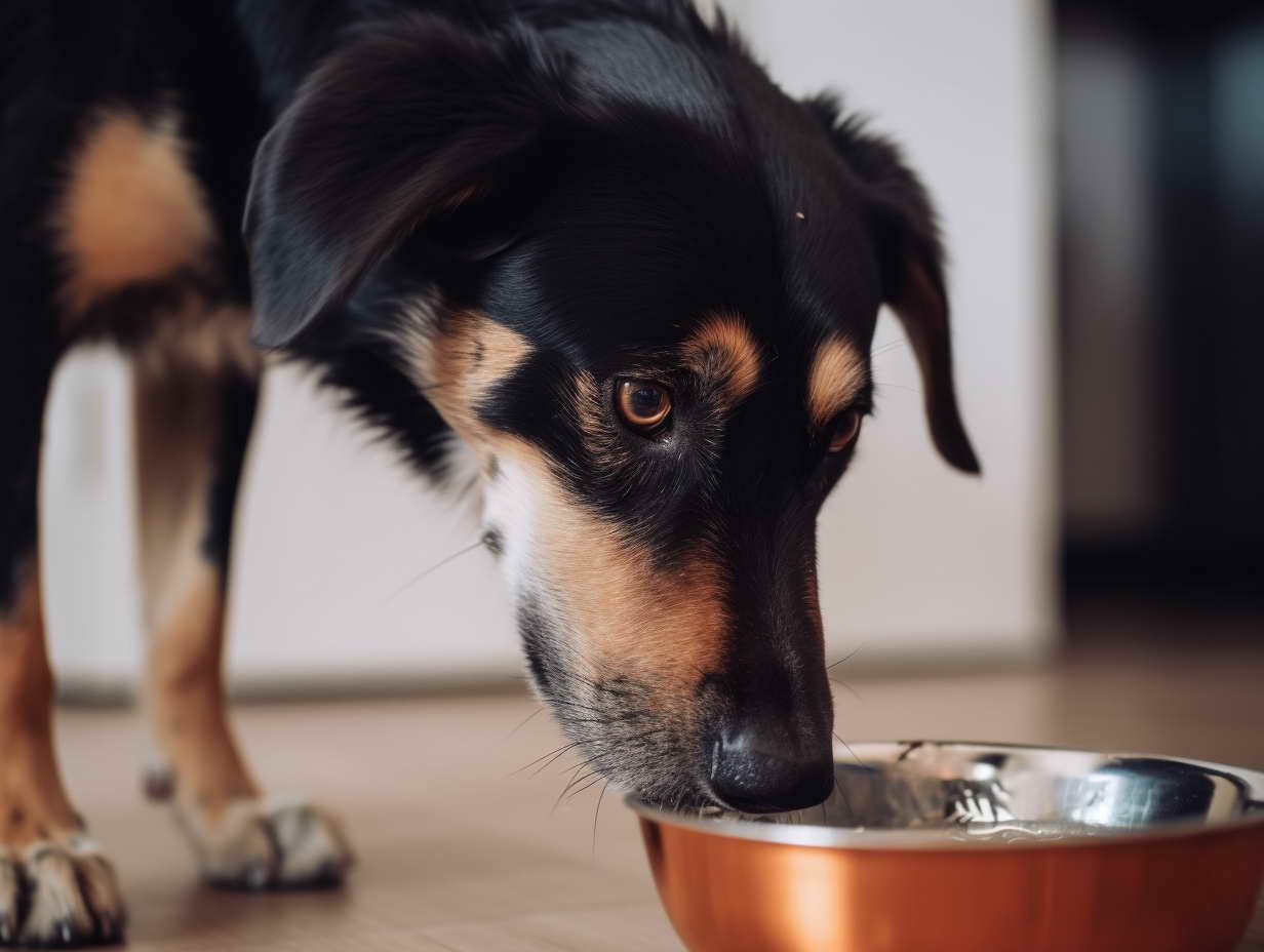 Water In Dog Food