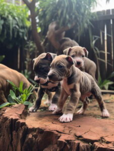 Caring for Leopard Pitbull Puppies