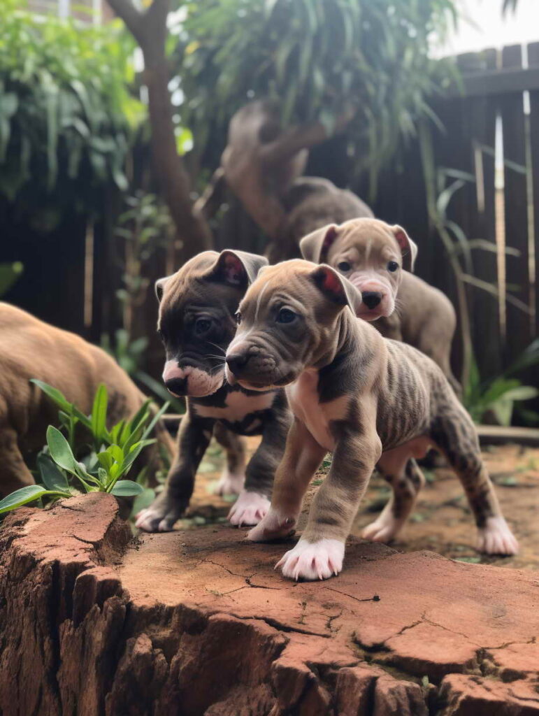 Caring for Leopard Pitbull Puppies