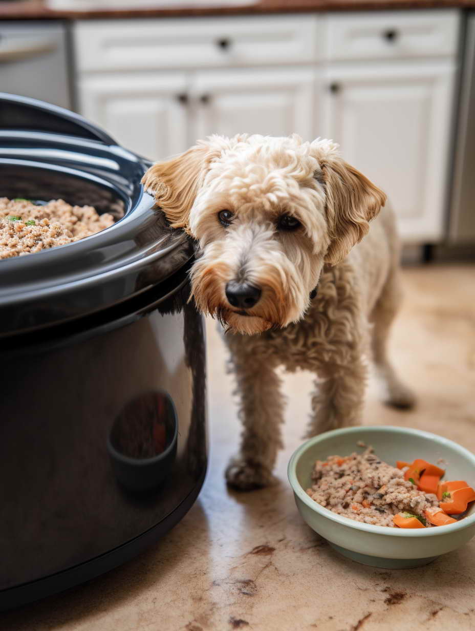 Crockpot Dog Food With Ground Turkey