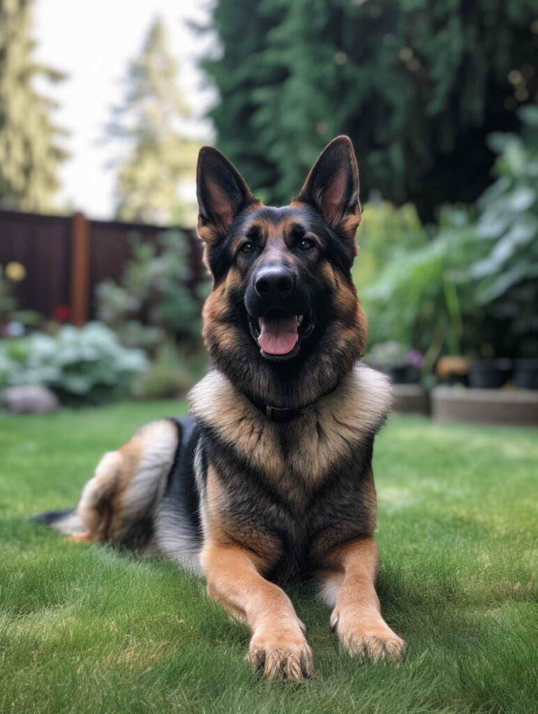 King Breed German Shepherd