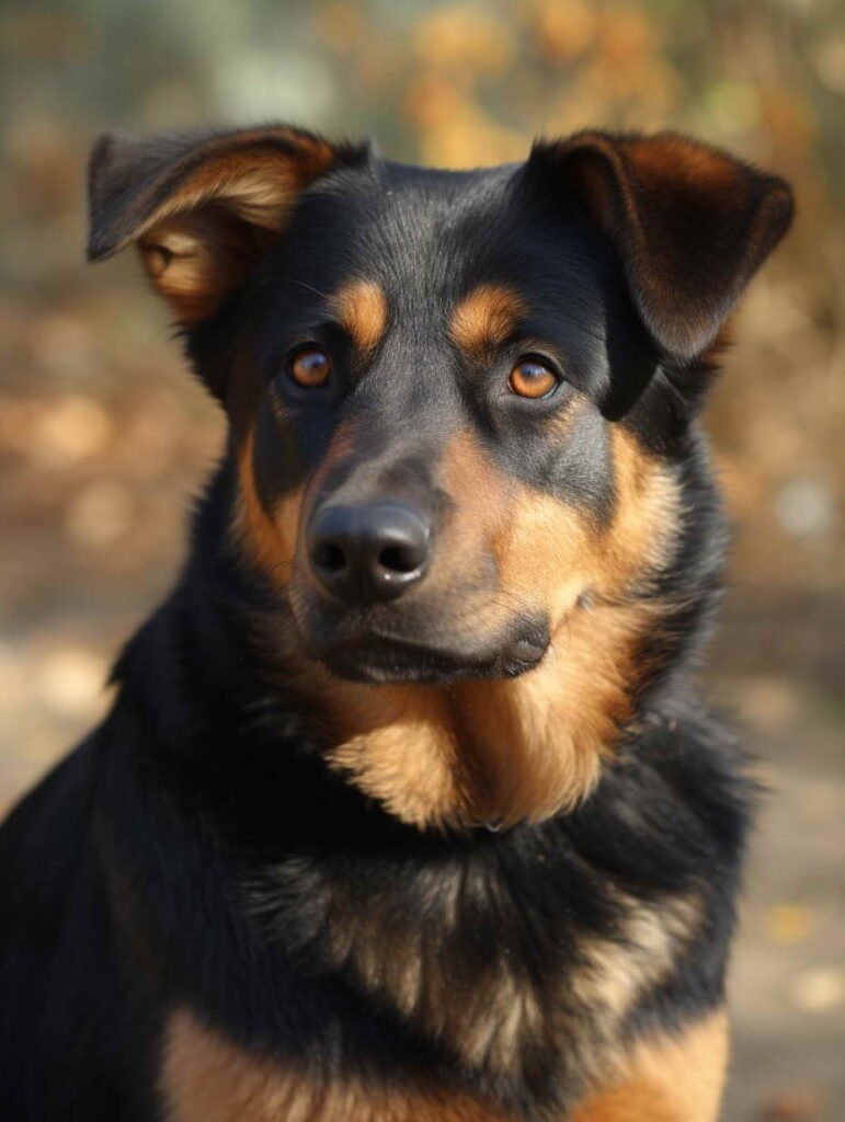 Temperament of the Mix Breed of German Shepherd and Rottweiler