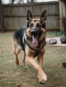 Black and Tan German Shepherd